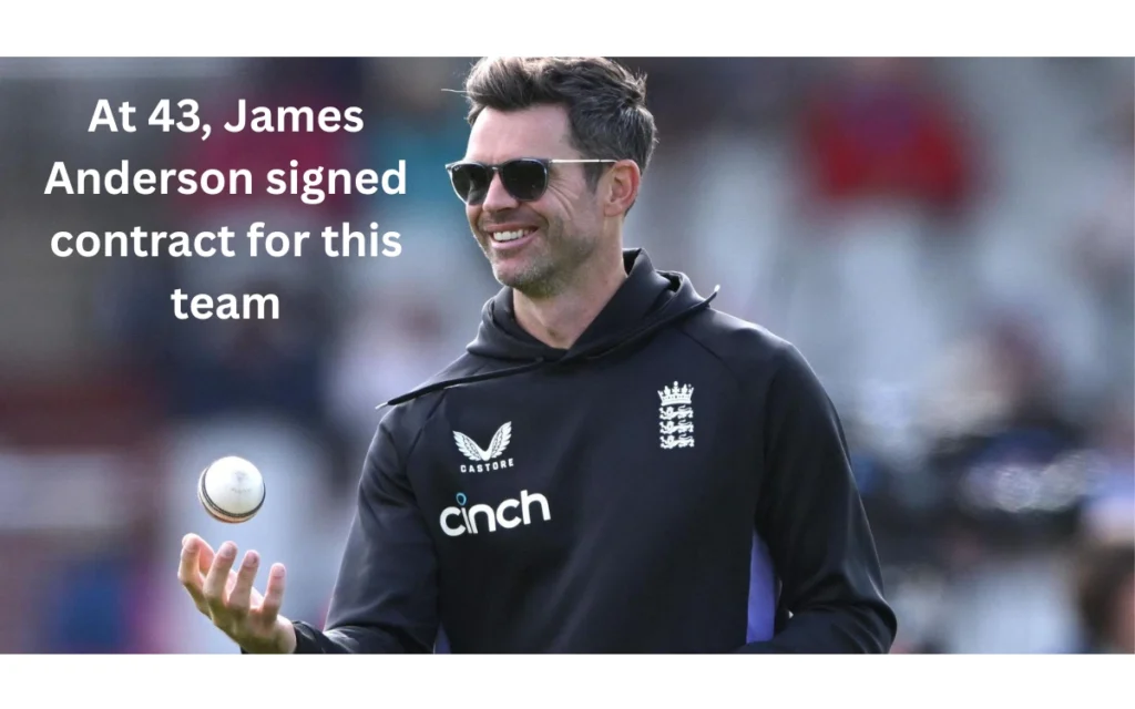 James Anderson singed extension with Lancashire