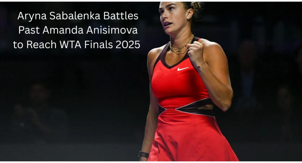 Aryna Sabalenka tennis player